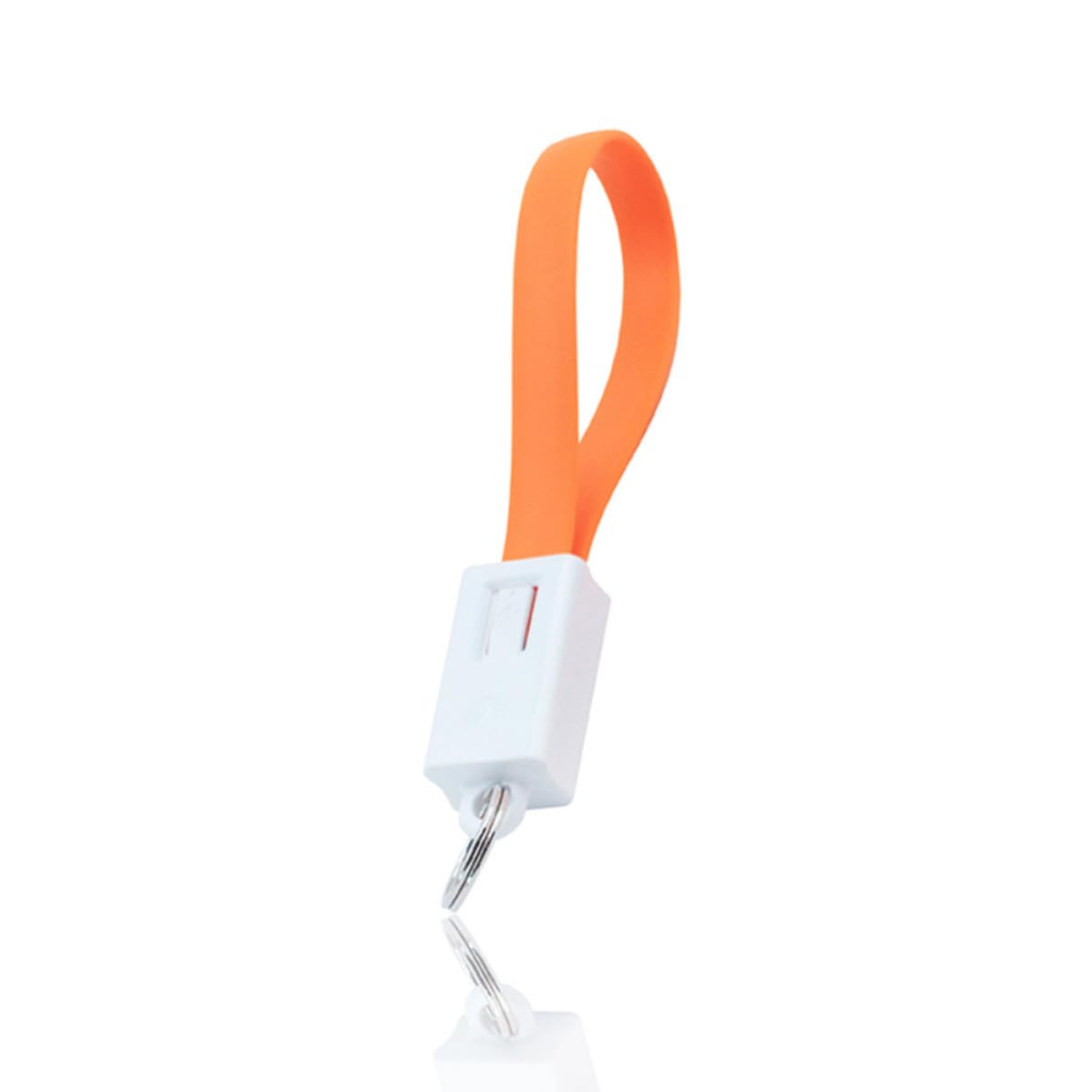 Micro USB Cable Key Holder Keychain Ring for Phone and Mp3 Player