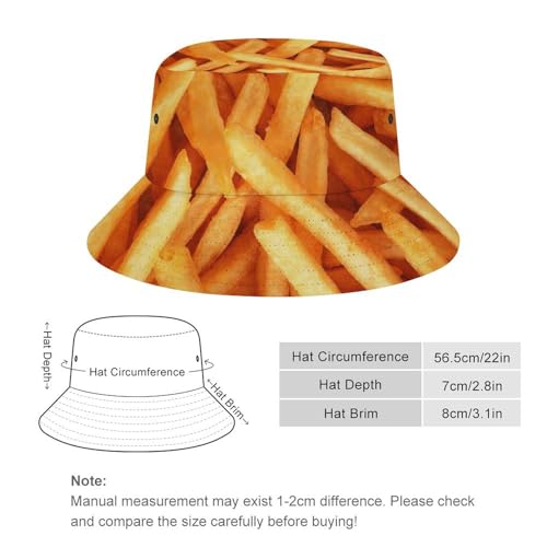Image of Food Golden Corn Bucket Hats Unisex Washed Cotton Lightweight Outdoor Summer Beach Sun Hats Men Women Bucket Hat for Travel