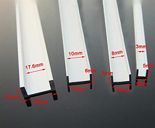 Mejores precios y opiniones de Perfil u de aluminio que Puedes comprar On-line. 8 Imagen adicional