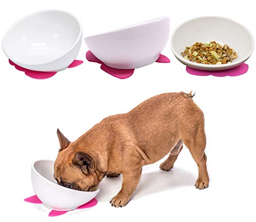 JYHY-Bulldog-Futternapf-aus-Keramik-fur-Hunde-und-Katzen-breite-Offnung-steril-geneigt-mit-Rutschfester-Gummimatte-Weise-Schale15-Cup | Dealmeister.io Alt tag für bilder post titel