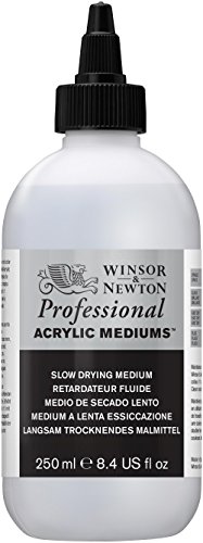 Winsor & Newton 3040932 wolno suszący średni - akrylowy środek suszący - butelka 250 ml
