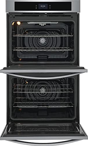 Frigidaire 30" Stainless Steel Double Electric Wall Oven With Fan Convection - Fcwd3027As #TOP1