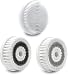 Fancii Cora Facial Brush Replacement Heads, Pack of 3 (Face Complete)