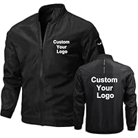 DMZAQYW Personaliza Tu Logo Chaquetas Hombre Moda Outdoor
