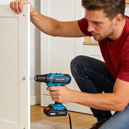 Perceuse sans fil 21V pour réussir vos rénovations et réparations à la maison