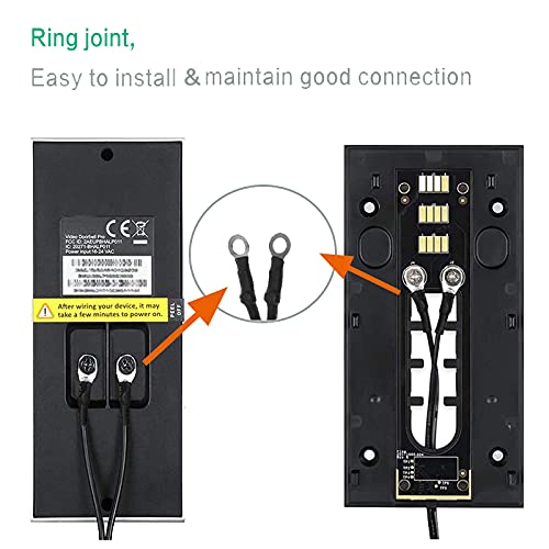 KONLEMEI Doorbell Power Adapter for Ring, 24V Universal Transformer Compatible with Multiple Types,16ft/5M,24V