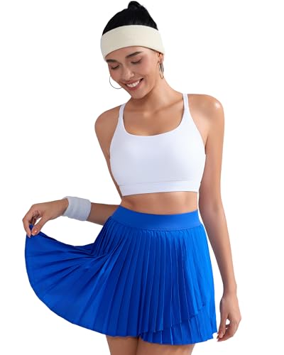 Image of RUNNING GIRL Sports Bras for Women,Light Impact Molded Cup Strap Sports Bra with Sewn in Pads,Best for A-C Cup