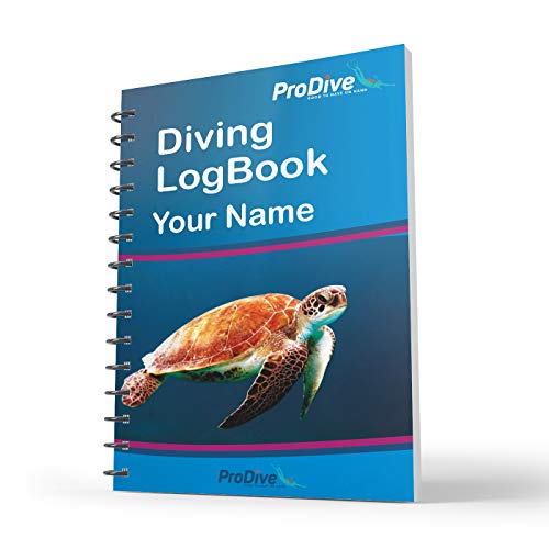 ProDive good to have on hand Gepersonaliseerde Duiken Log Boek Uw naam Custom Made Logbook Divers Gift Divers PADI (Turtle)