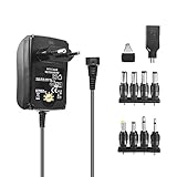 stabilisiertes netzteil 12v 10a 8 Adapterstecker und eine zusätzliche USB-Buchse für den Anschluss gängiger, elektrischer Geräte