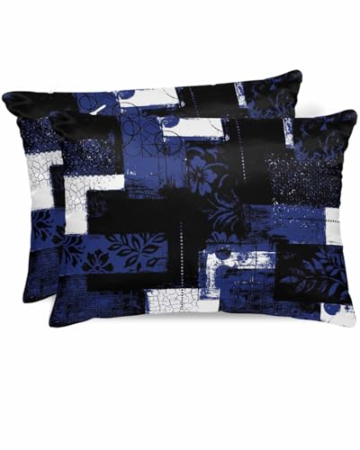 Satin Pillowcase for Hair and Skin Modern Boho Vintage Pillow