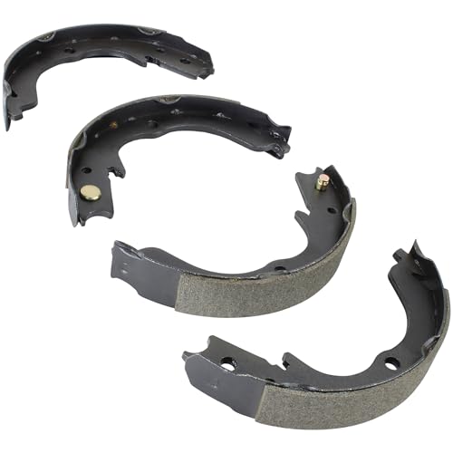 QUALITY-BUILT Rear Parking Brake Shoes, FPS887, Compatible with 2004-2017 Mitsubishi/Subaru (Endeavor,Forester,Grandis,Impreza,Lancer,Legacy,Outback,Outlander,WRX,WRX STI)