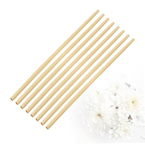 Pitillos desechables de trigo chocolate 100 pcs miniatura 4