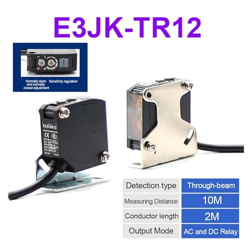 Interrupteur photoélectrique E3JK-TR12 10M ACDC cellule