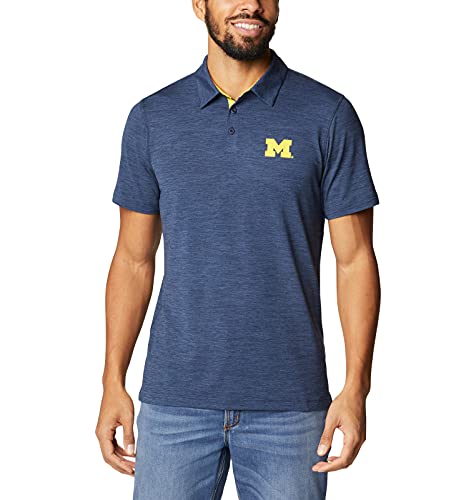 Polo Columbia Tech Trail Homme anti transpiration bleu marine XXL