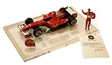Funktionierende Räder. Formel I 1:18 Ferrari Schumacher 2006 Brazil Edition