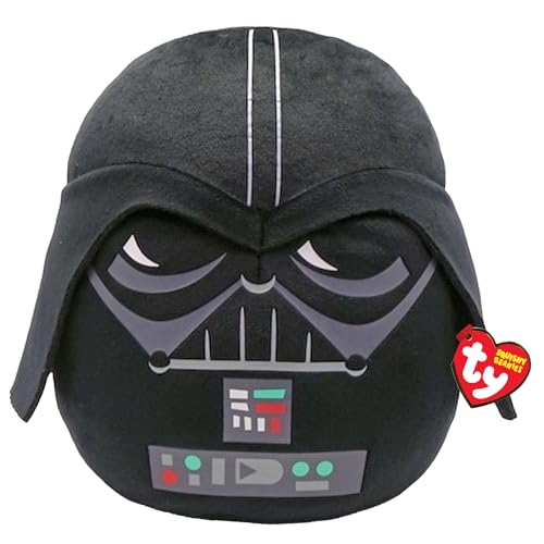 Ty - Star Wars Squis a boos – Coussin Darth Vader 35 cm - TY39356 – Noir – Dès 3 ans