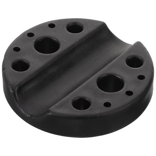 JOINPAYA Soporte Redondo de Silicona para Pigmentos y Portavasos, Organizador Práctico para Tatuajes y Maquillaje Profesional, Base para Máquina y Soporte para Lápices, Reutilizable