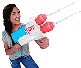 Super Soaker Barracuda Wasserpistole zwei Wasserstrahlen großer 1L Wassertank einfaches Auffüllen