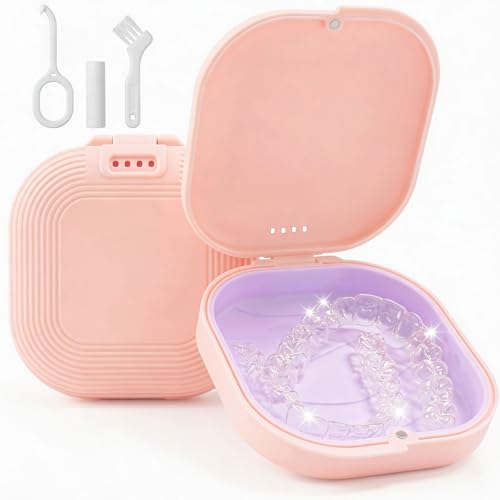 Retainer Case with Vent Holes Aligner Case Kit for Invisalign
