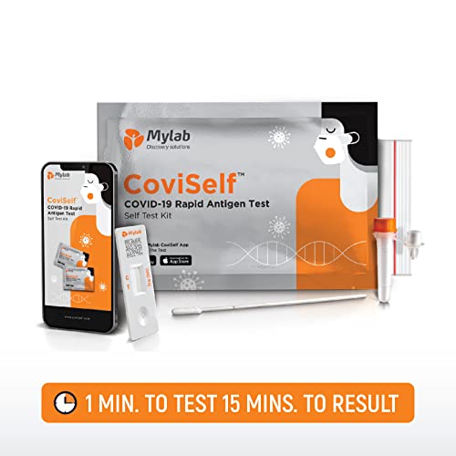 Image of Mylab CoviSelf COVID-19 Self Test Kit for Home,Proven Highest-Accuracy ICMR Approved (Pack of 2)