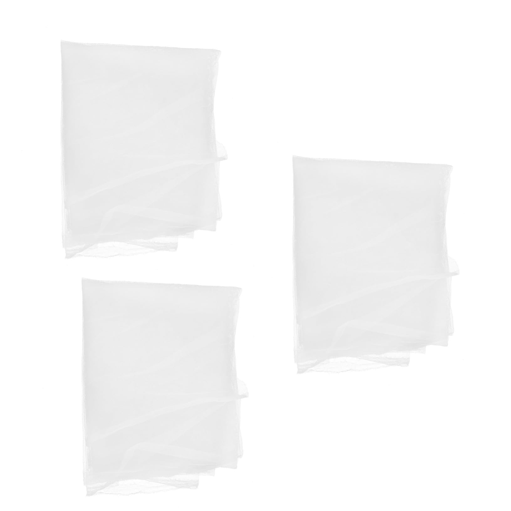 jojofuny Kit de 3 Tapis en Nylon Blanc pour Feutrage Humide de Laine Outils pour Feutrage Artisanal et Projets Créatifs à L'aiguille