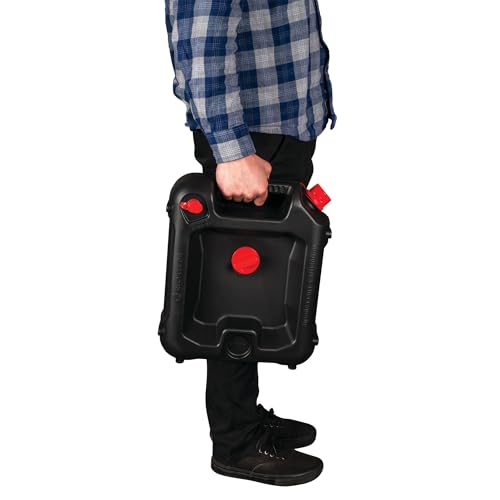 Performance Tool W4076 10-Quart Oil Drain Container, Black 699 g - Image 8