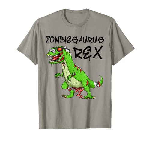 Costume da dinosauro zombie T Rex di Halloween Zombiesaurus Rex Maglietta