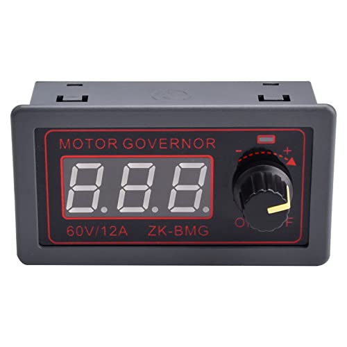 VOKTTA Régulateur de vitesse PWM DC 12V 24V 60V 500W Contrôleur de vitesse de moteur Régulateur de contrôle de vitesse de moteur électrique avec module de...