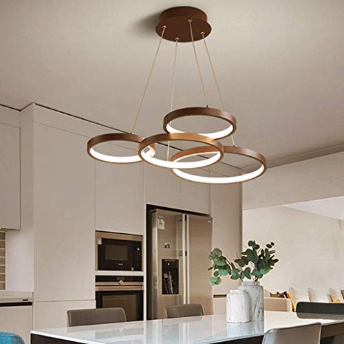 Lustre plafonnier LED ajustable pour éliminer les zones d'ombres et éclairer les hauts plafonds
