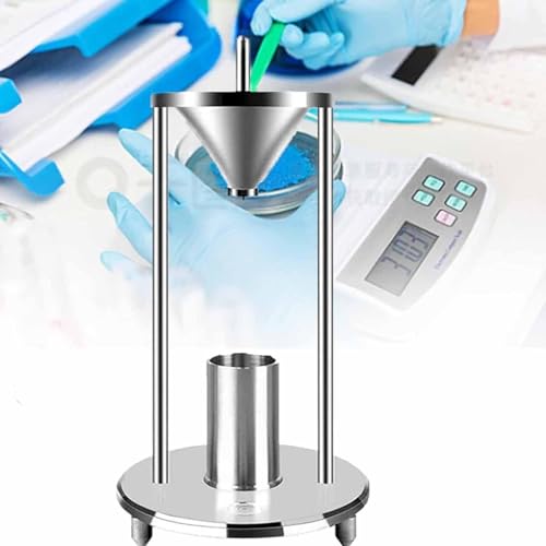 Medidor de densidad de polvo, medidor de precisión de acero inoxidable para análisis de materiales industriales y de laboratorio