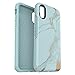 OtterBox Symmetry Series Case for iPhone X & iPhone Xs (NOT Xr/Xs Max) Retail Packaging - (Teal Marble)