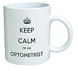Funny Mug - Keep Calm I'm and Optometrist - 11 OZ Coffee Mugs - Inspirational gifts and optical, doctor - By A Mug To Keep TM