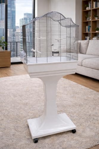 Mega Vogelkäfig Wellensittich Kanarien mit Ständer