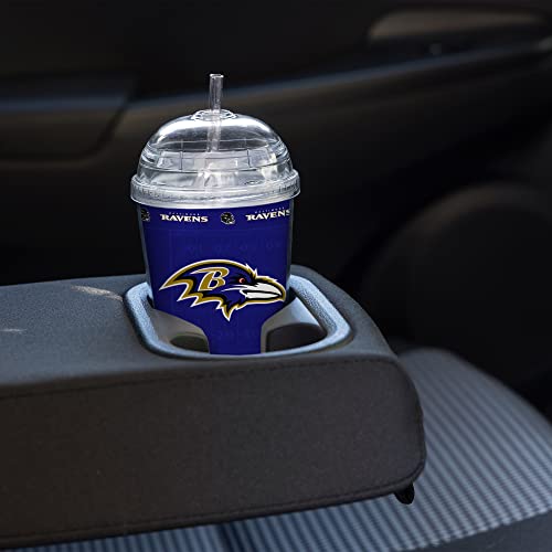 Image of Rico Industries NFL Football Rookie of The Year 12oz Acrylic Tumbler, Youth Tumbler with Swirly Straw