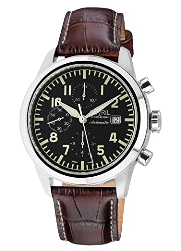 Gevril 46107-03 Men's Vaughn Chronograph Watch, Genuine Italian