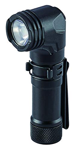 Streamlight 88087 ProTac 90 Right-Angle Light with CR123A Lithium Battery and AA Alkaline Battery - Clam