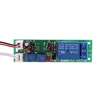 Marvellous Timer-Relais-Modul, DC 5V 12V 24V Einstellbarer Zyklus-Timer-Verzögerungs-Ein/Aus-Schalter-Relais-Modul (5V 0-24h, grün) – Ansicht 2