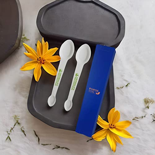 Herbalife Measuring Spoons, Four Sided, Useful For Protein Powders (2 Pack) And 60 Inches/152.5Cm Soft Tape Measure #TOP1