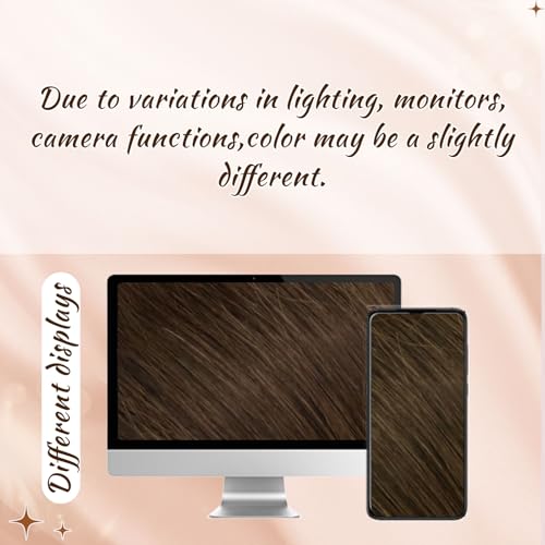 Hetto Tape in Hair Extensions Human Hair Brown 22 Inch, Invisible Tape Hair Extensions Real Human Hair Tape Ins Straight - Image 4