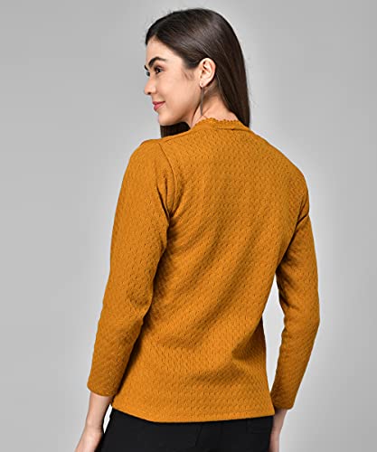 Image of eKools Women's Winterwear Woolen Sweater Cardigans