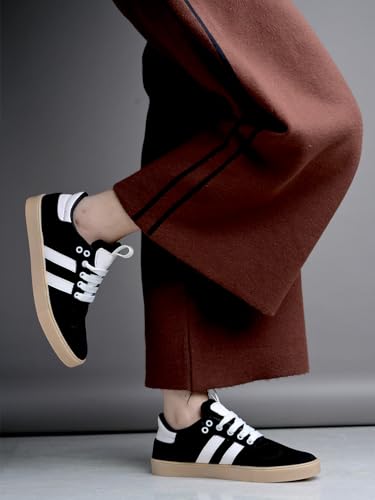 Image of Shoetopia Women's Casual Sneakers || Stylish Lace-Up Sports Shoes with Comfortable Sole || Lightweight Daily Footwear Walking & Running Shoes