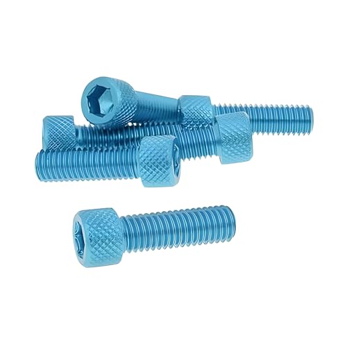 Screw Set 6 Pieces Hex Blue – M8 X 25