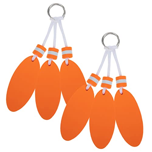 Porte-clés planche de surf en EVA orange pour vos sorties en mer et pad surf