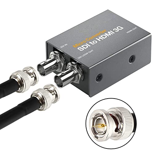 Xrds -Rf 3Ft Sdi Cable, Hd-Sdi Cable Bnc To Bnc Digital Video Cable Rg59 Bnc Cable Supports Hd-Sdi/3G/6G-Sdi/4K/8K Sdi Video Cable Precision Video Cable #TOP3