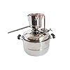 Nieuwe DIY 10L Alcohol Distiller Thuis Brouwen Kit RVS & Koper Koeling Thuis Wijn Maken Moonshine Still Water…