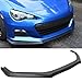 Front Bumper Lip Spoiler Compatible with 2013-2016 Subaru BRZ, CS Style Black PU Front Bumper Lip Spoiler Bodykit Splitter Diffuser Air Dam Chin Diffuser by IKON MOTORSPORTS, 2014 2015
