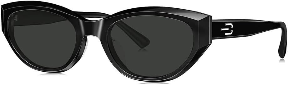 BOLON Women Trendy Cat Eye Polarized Sunglasses, Exclusive Eyewear Brand of EssilorLuxottica