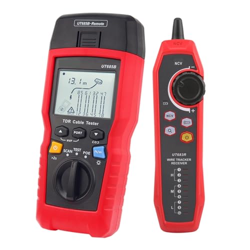 Detector secuencia para corregir errores de red con comprobador de cables y longitud 3