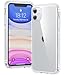 Voyahülle Clear Case for iPhone 11, Ultra Thin, Shockproof TPU Cover, Anti-Yellowing, Crystal Clear, Phone Case for Apple iPhone 11 - Clear