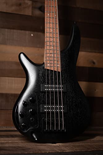 Ibanez Standard Sr305Ebl Left-Handed Bass Guitar - Weathered Black #TOP4